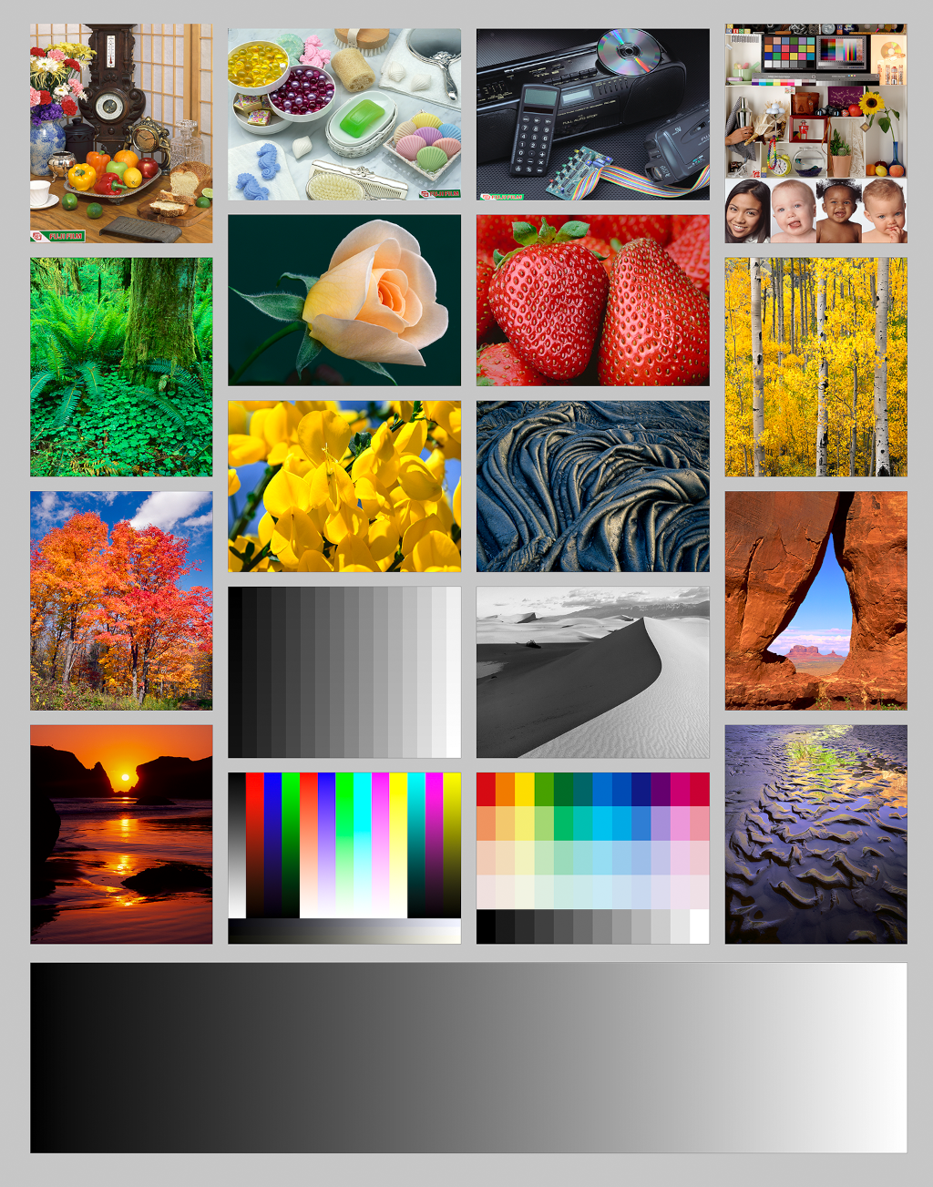 Display test image 1